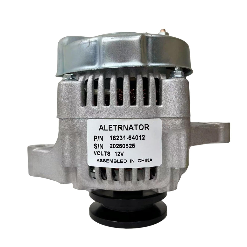 Alternator 16231-64012 16241-64012 Compatible with Kubota V1505-T Engine