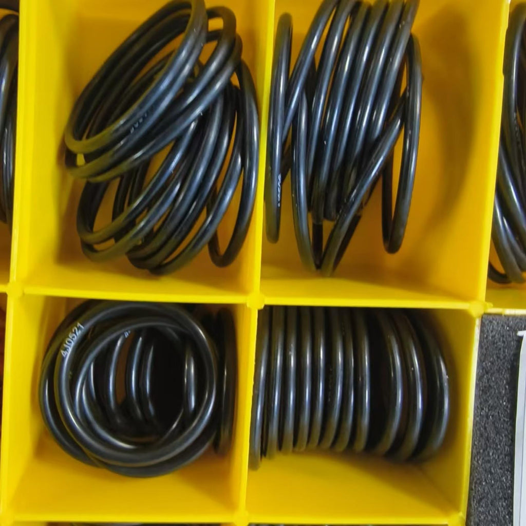 580PCS Seal O-Ring Kit 4C-4782 270-1528 Compatible for Caterpillar SAE STOR ORFS 61 62 Nitrile 90, Hydraulic Hose Fitting Orings