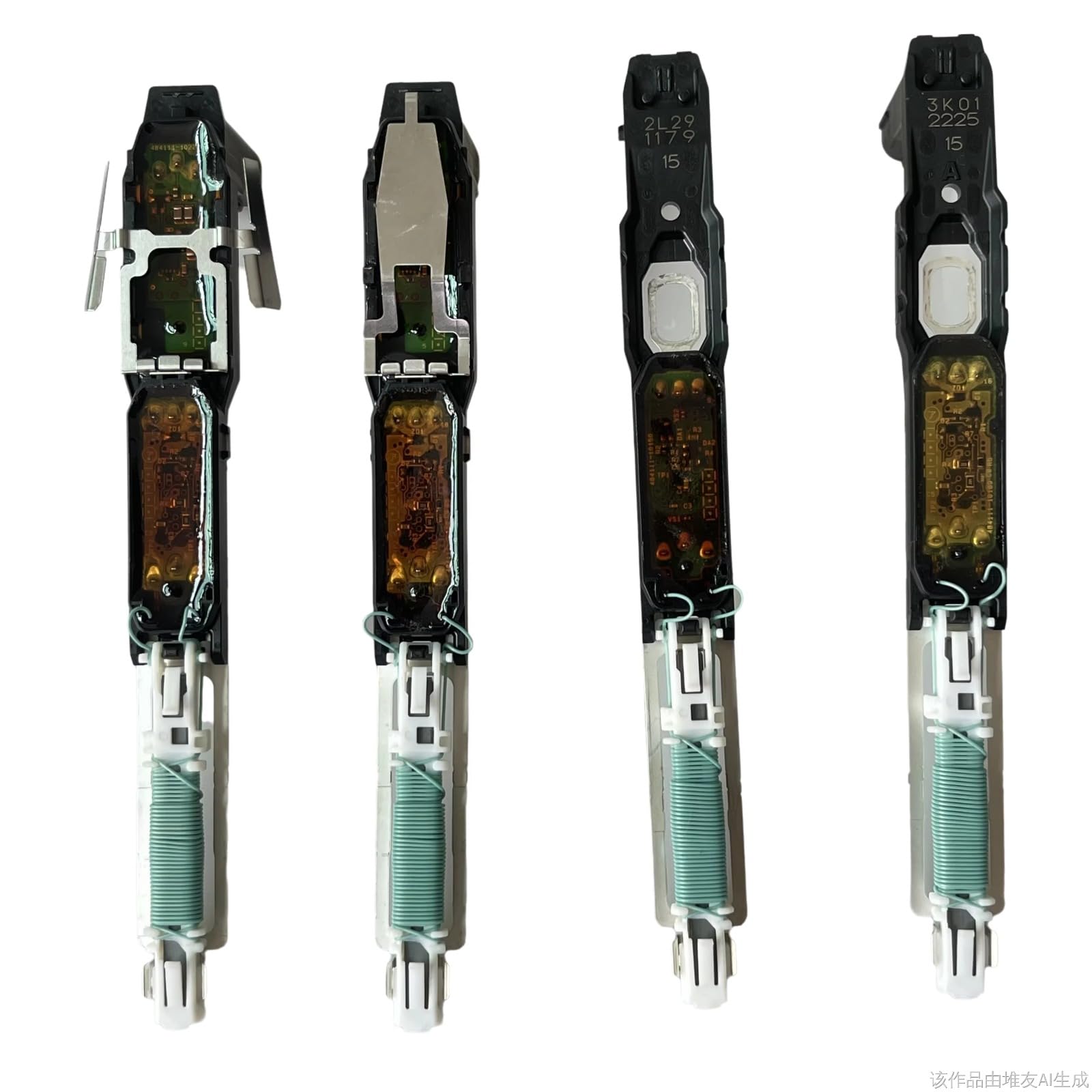 4pcs 69210 Exterior Door Handle with Built-in Induction Strip Fits for Toyota