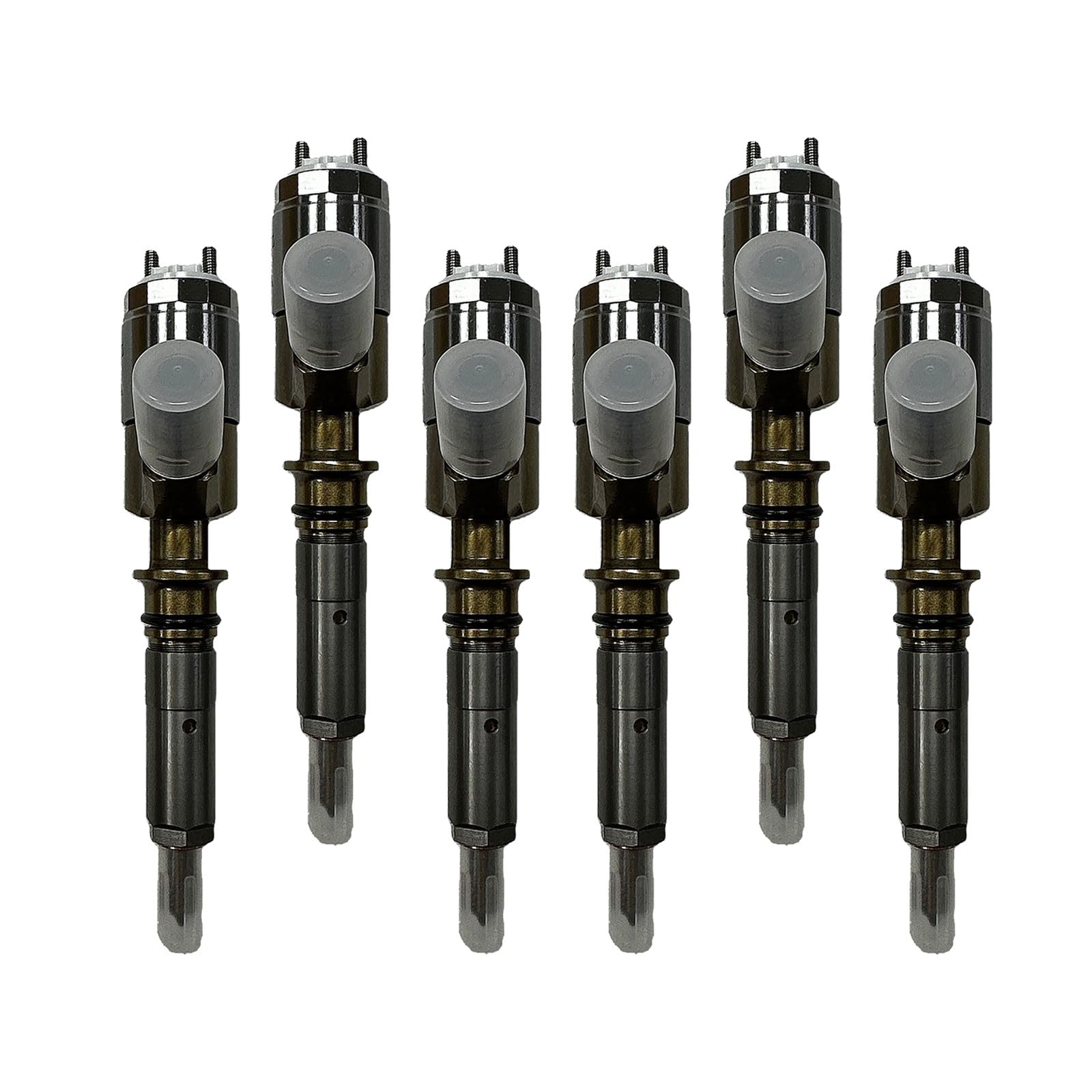6PCS 326-4740 295-9140 10R-7676 317-2340 32E61-00022 XJAF02679 Diesel Fuel Injector Fits for Caterpillar C4.2 Engine 315D 318D 319D 319D L 319D LN Excavator