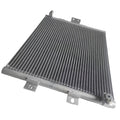 A/C AC Condenser Core 4602578 Compatible for Hitachi ZX200-3 ZX135US ZX210 ZX230 ZX270 for JD Excavator 135C 200CLC 210 210CW 225CLC 230CLC 270CLC 330CLC 370C