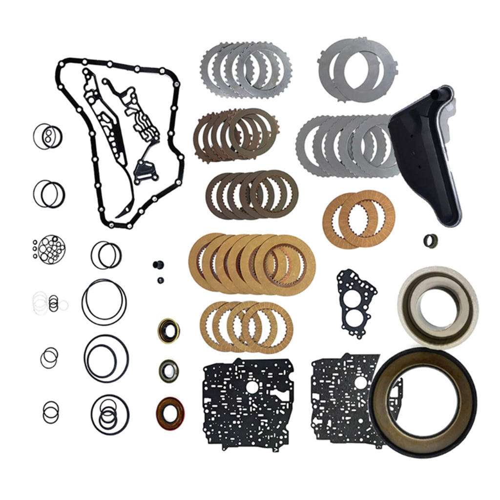 4T65 Transmission Rebuild Overhaul Kit with Minor Repair Kit Piston Kit Steel Plate and Friction Plate Fits for Buick Replace parts