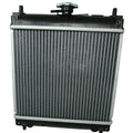 17301-72060 Radiator Fits Kubota - Model M4030 M4030DT M5030-4 Rows - Painted - Compatible Equipment Tractor - Inlet 33.3375mm - Core Height 474.662mm - Core Width 496.887mm - 17301-72060 OEM