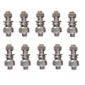 10pcs Rear Wheel Studs 24353-72000 Fits for Forklift Parts Replace parts