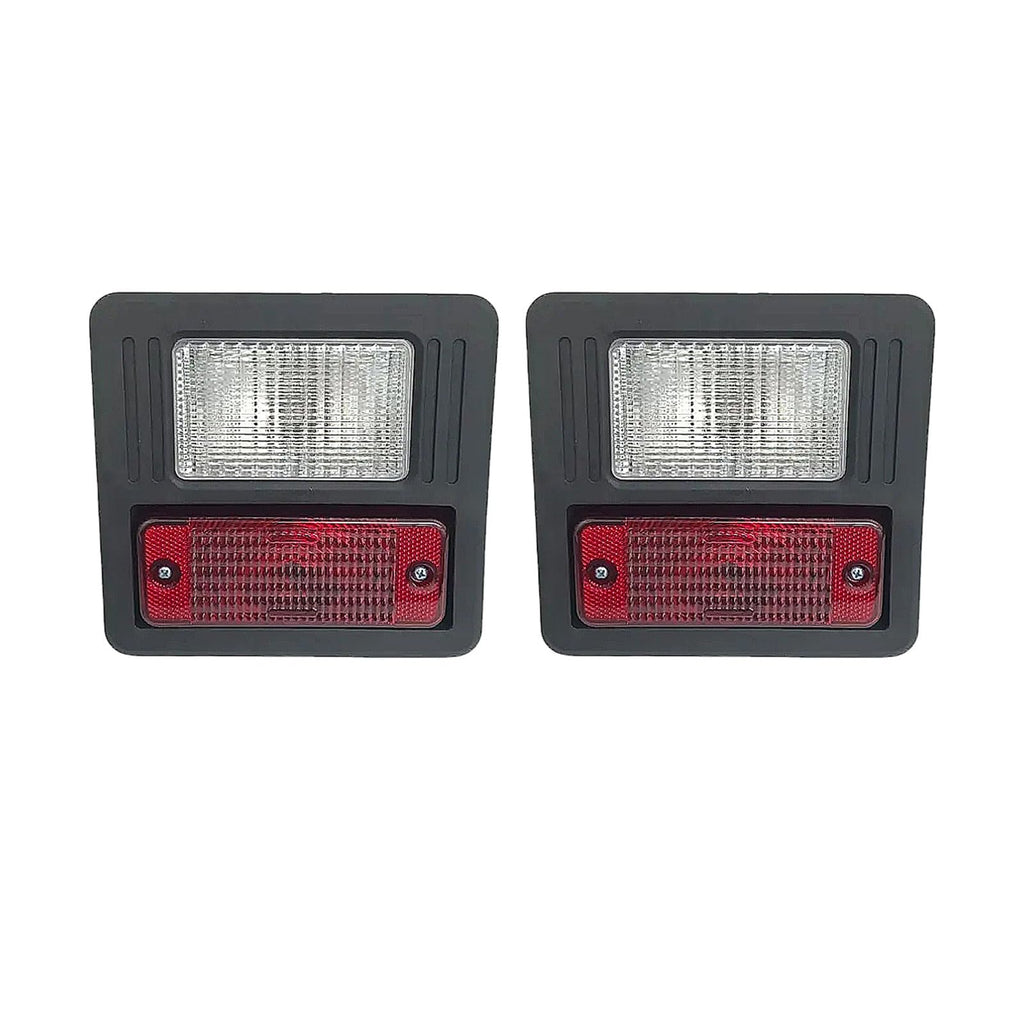 2Pcs Tail Light Rear Lamp Assembly 6670284 Fits for Bobcat Skid Steer Loader S150 S160 S175 S185 S205 S220 S250 S300 S450 S510 S530 S550 S590 883 963 A220 A300 A770 Replace parts
