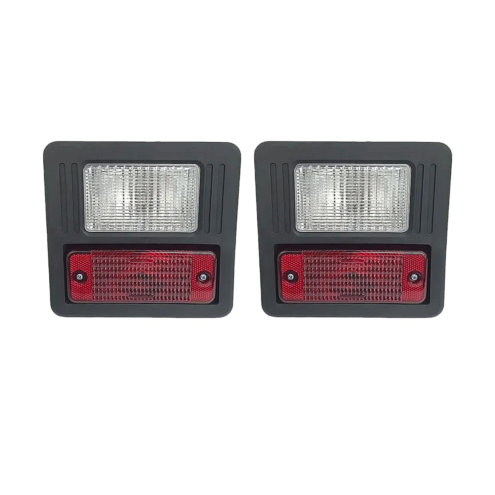 2Pcs Tail Light Rear Lamp Assembly 6670284 Fits for Bobcat Skid Steer Loader S150 S160 S175 S185 S205 S220 S250 S300 S450 S510 S530 S550 S590 883 963 A220 A300 A770 Replace parts