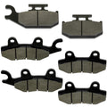 3PCS 3LD-W0045-00-00 3LD-W0045-10-00 Front and Rear Brake Pads Kit Fits for Yamaha for Rhino 660 YXR660F YXR 660F 2004-2007