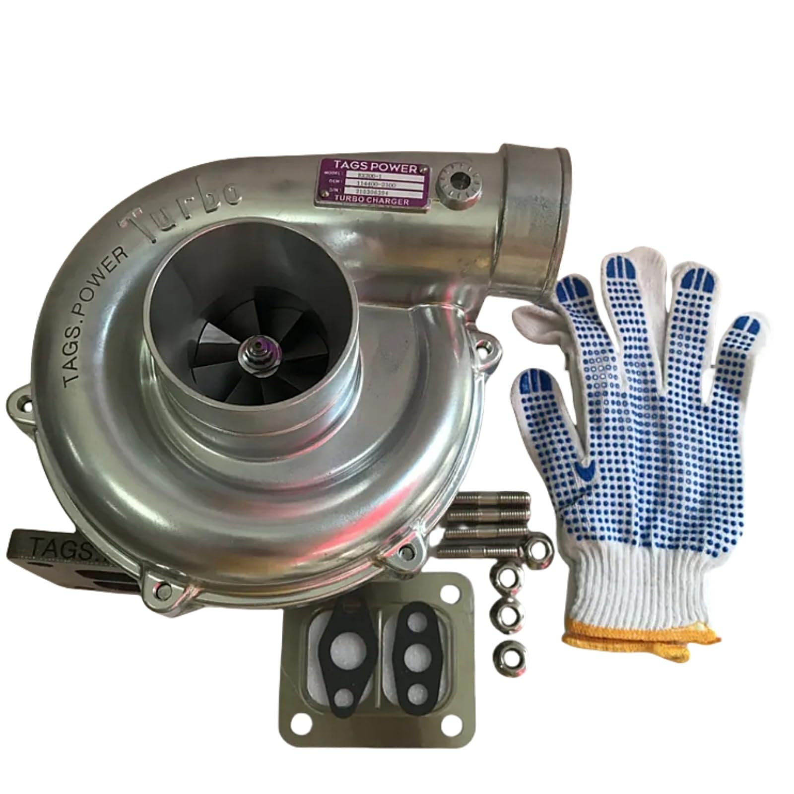 Turbocharger 114400-2100 HM-D00010 KZ000954 114400-2720 15709 Fits for HITACHI EX200-2 EX200-3 SH200A1 SH200A2 Excavator 6BD1 Engine
