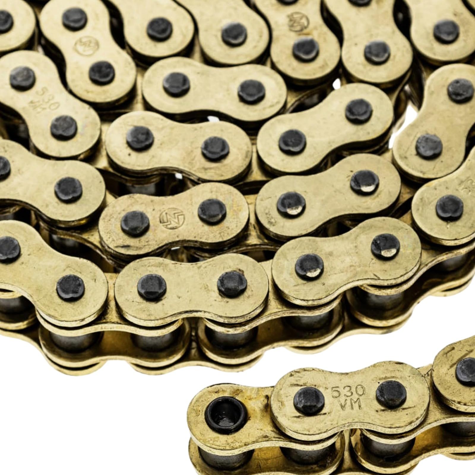 530 X-Ring Chain 112 Links with Connecting Master Link 92057-1554 Fits for Kawasaki Motorcycle