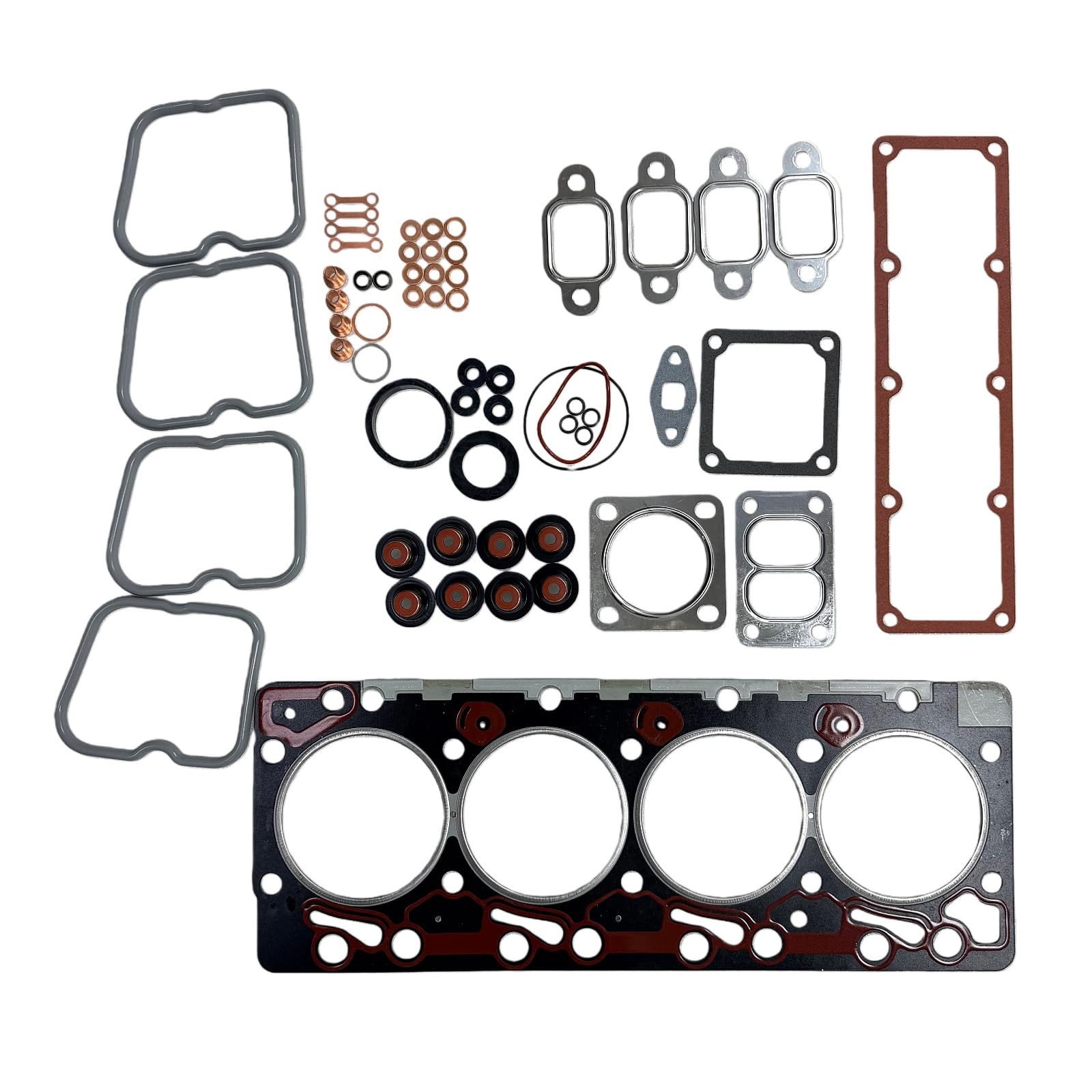 B4.5 Full Gasket Kit with Head Gasket 4089648 Fits for Cummins 4B 3.9 QSB 3.9 QSB 4.5 and B4.5C Engine