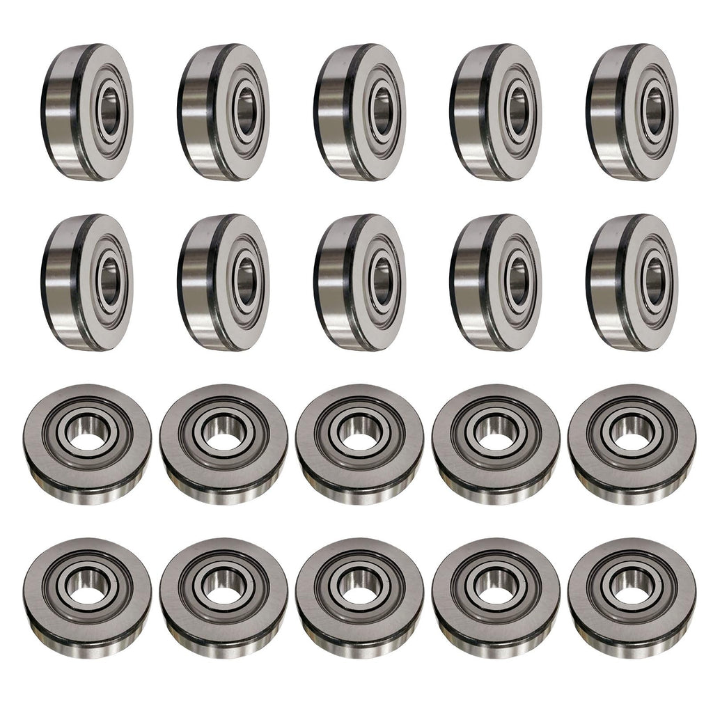 20PCS Bearing Round Bore 203KRR3 JD8646 8984YY 165484 AE14807E Fits for Vermeer John Deere Case New Holland White