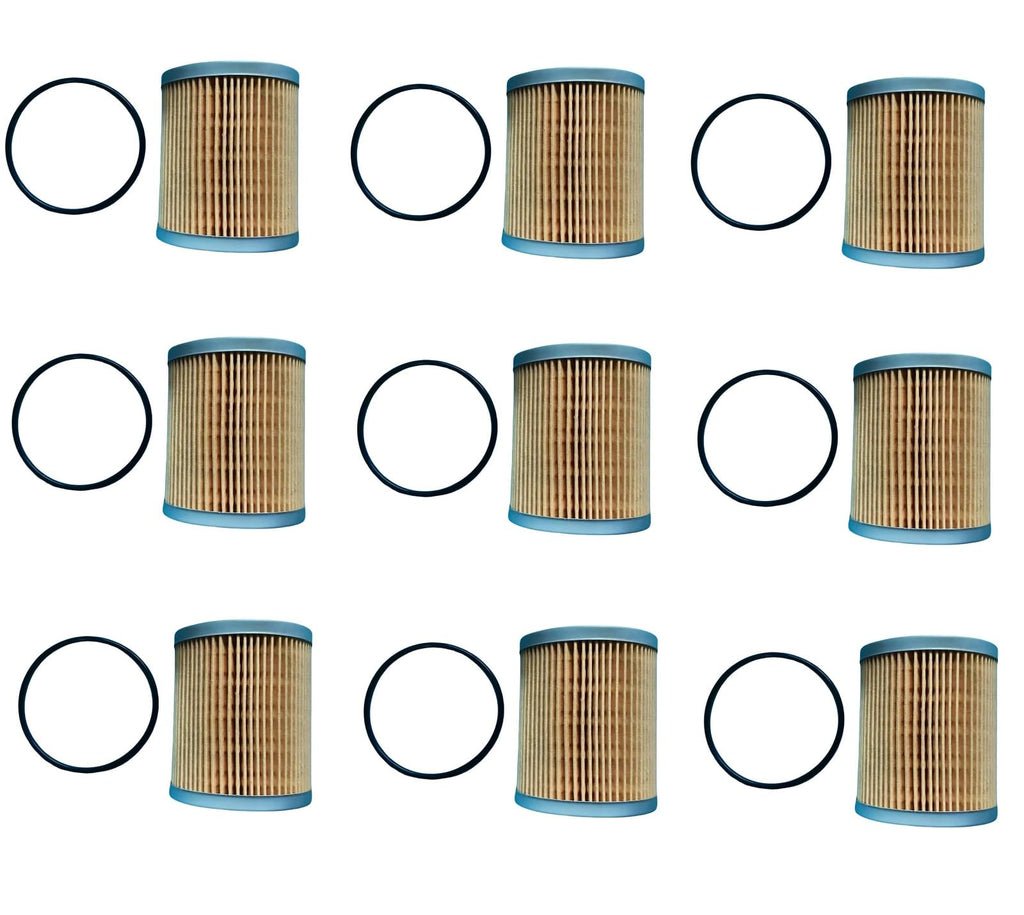 9PCS V0631-51880 V063151880 Fuel Filter Compatible With Kubota SVL75-2 SVL65-2 SVL95-2S SSV65PC SSV75PC