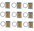 9PCS V0631-51880 V063151880 Fuel Filter Compatible With Kubota SVL75-2 SVL65-2 SVL95-2S SSV65PC SSV75PC