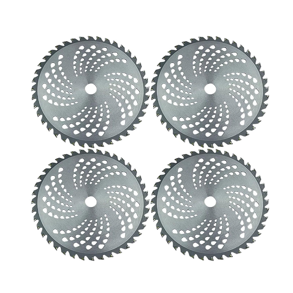 4PCS Brush Cutter Blade 40t 10 Inch Carbide Tip Fits for Weed Eater Trimmer for Brushcutter Replace parts