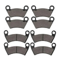 8PCS 1910514 1910672 2202413 2203747 Front Rear Brake Pads Fits for Polaris for Ranger 900 2011-2014