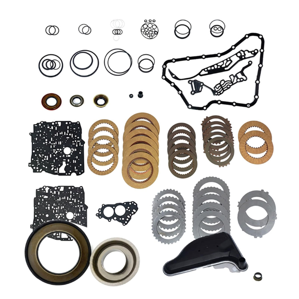 4T65 Transmission Rebuild Overhaul Kit with Minor Repair Kit Piston Kit Steel Plate and Friction Plate Fits for Buick Replace parts