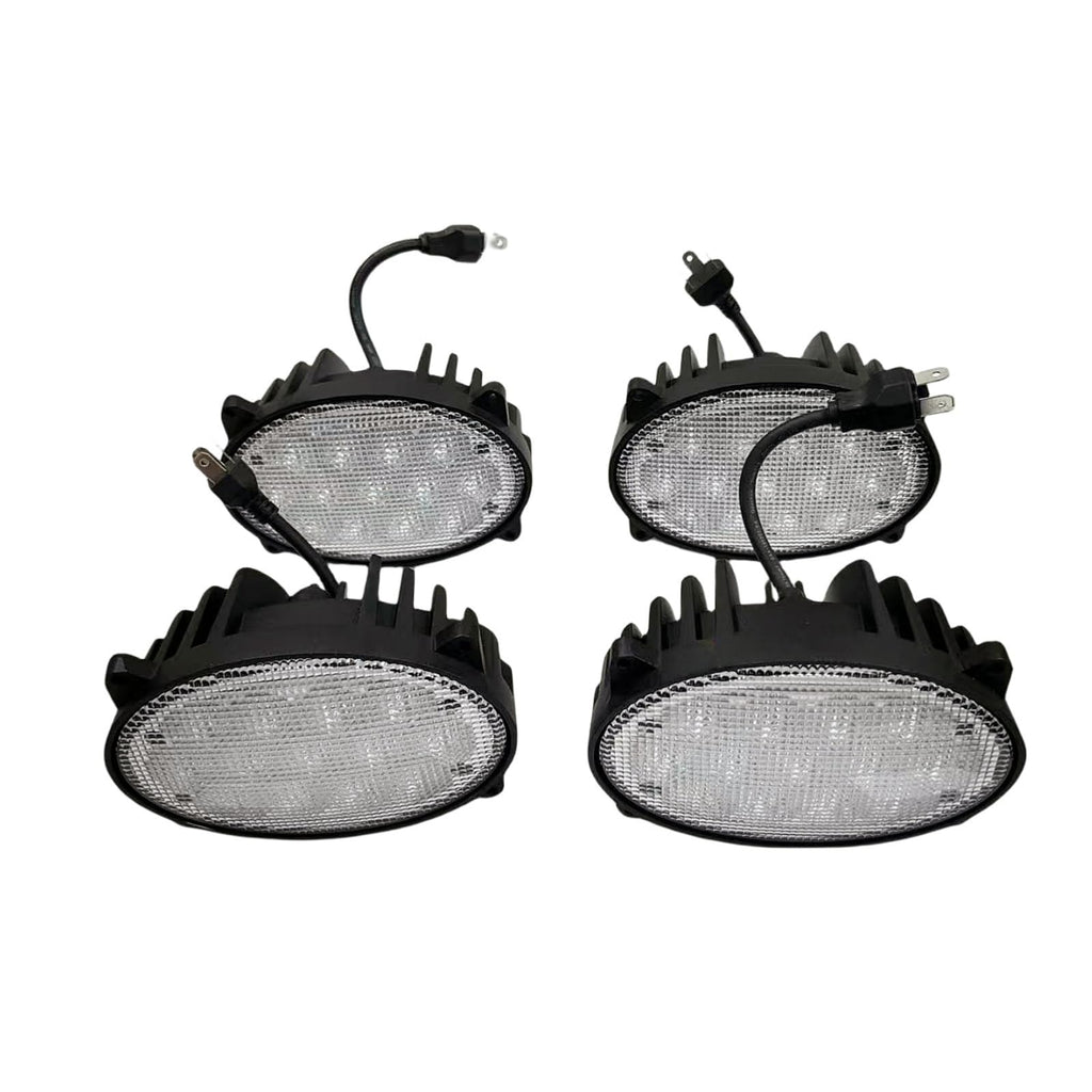 4pcs RE173600 LED Conversion Light Kit Fits for John Deere 8120 8130 8220 8230 8320 8330 8420 8430 8520 8520T 8530 9120 9220 9230 9320 9330 9420 9430 9430T 9520 9520T 9530 9530T 9620 9620T 9630 9630T