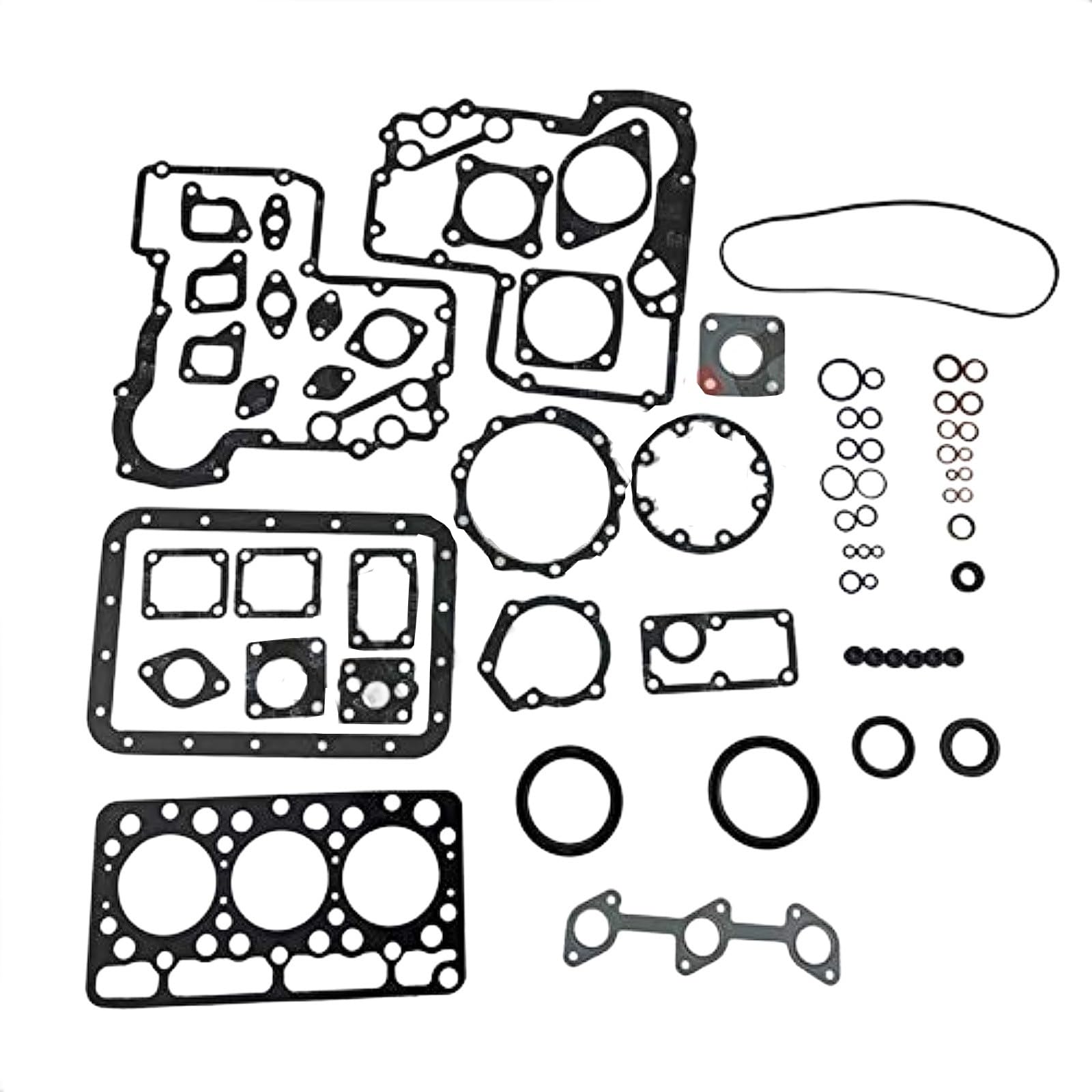 1E013-03312 07916-29515 15766-73430 15522-12350 V2203 Full Gasket Kit with Head Gasket Fits for Kubota V2203 / 4D87 Engine Bobcat 753 763 773