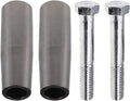 2PCS Pivot Pin Kit 6732012 6707042 Bolt 17C1064 Fits for Bobcat Loader 530 533 540 542 543 553 630 631 632 641 642 643 645 653 730 731 732 741 742 743 751 753 763 773 7753 S130 Replace parts