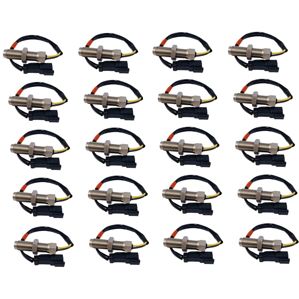 20pcs 3244131 324-4131 Speed Sensor Fits for Caterpillar Excavator E311C E311D E312CE 312D E313D E320C Engine C6.4 C4.2 3066