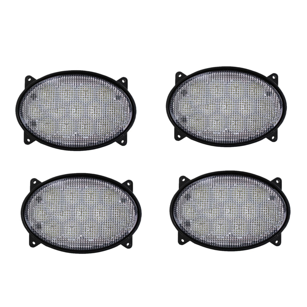4pcs RE173600 LED Conversion Light Kit Fits for John Deere 8120 8130 8220 8230 8320 8330 8420 8430 8520 8520T 8530 9120 9220 9230 9320 9330 9420 9430 9430T 9520 9520T 9530 9530T 9620 9620T 9630 9630T