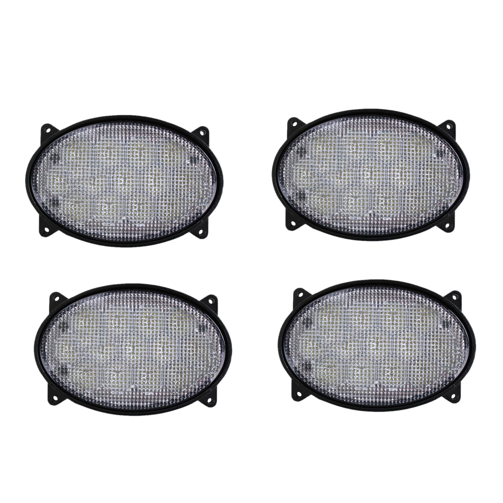 4pcs RE173600 LED Conversion Light Kit Fits for John Deere 8120 8130 8220 8230 8320 8330 8420 8430 8520 8520T 8530 9120 9220 9230 9320 9330 9420 9430 9430T 9520 9520T 9530 9530T 9620 9620T 9630 9630T