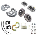 64674pistonwk Front Disc Brake Conversion V-8 4 Piston Power Fits for Ford Mustang 1964 1965 1966 1967